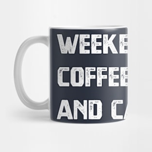 Weekends Coffee & My Cat Mug